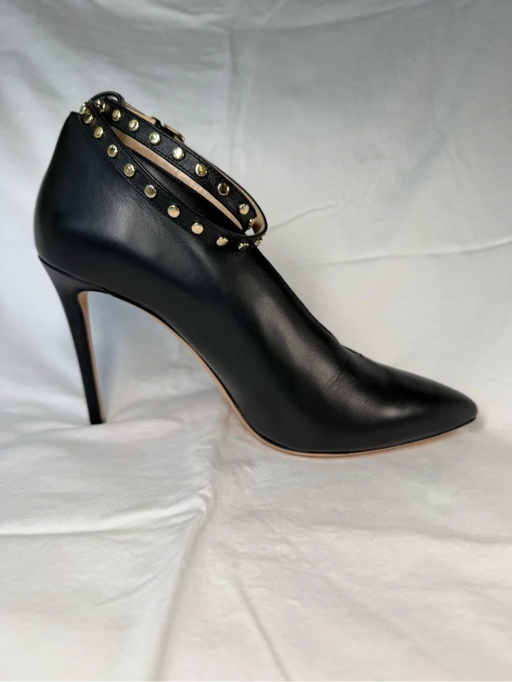 NEW in box Jimmy Choo Lark Booties black boots size 40.5 US Size 10 studs
